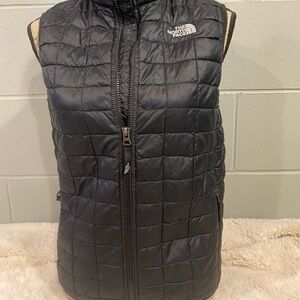 The North Face Black Puffer Vest